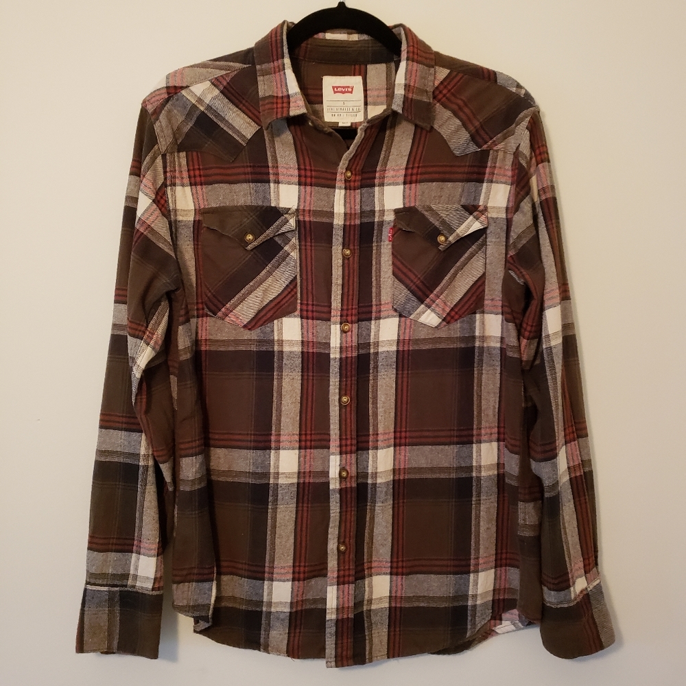 Levi's Women's Size Small Flannel Shirt